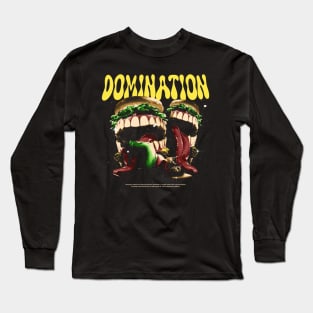 DOMINATION - JUNK FOOD Long Sleeve T-Shirt